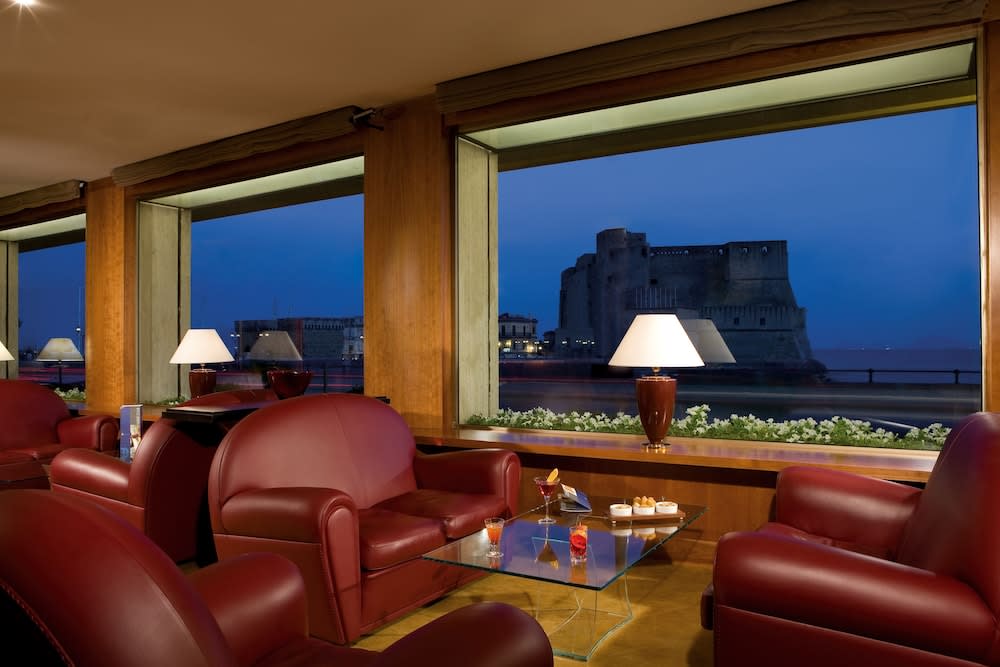 Lounge i lobbyen