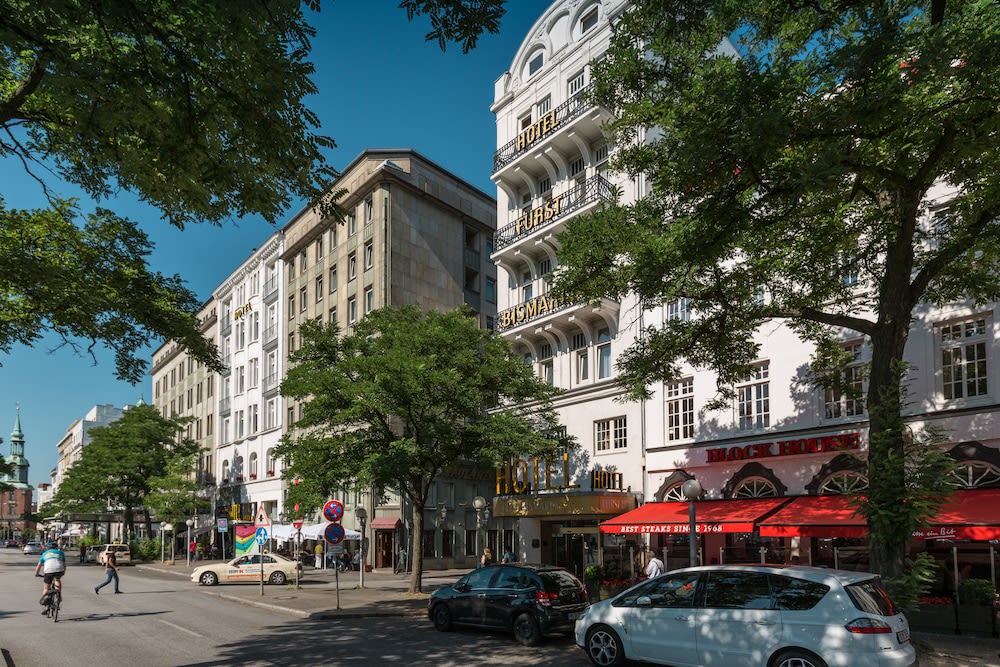 Overnatningsstedets facade