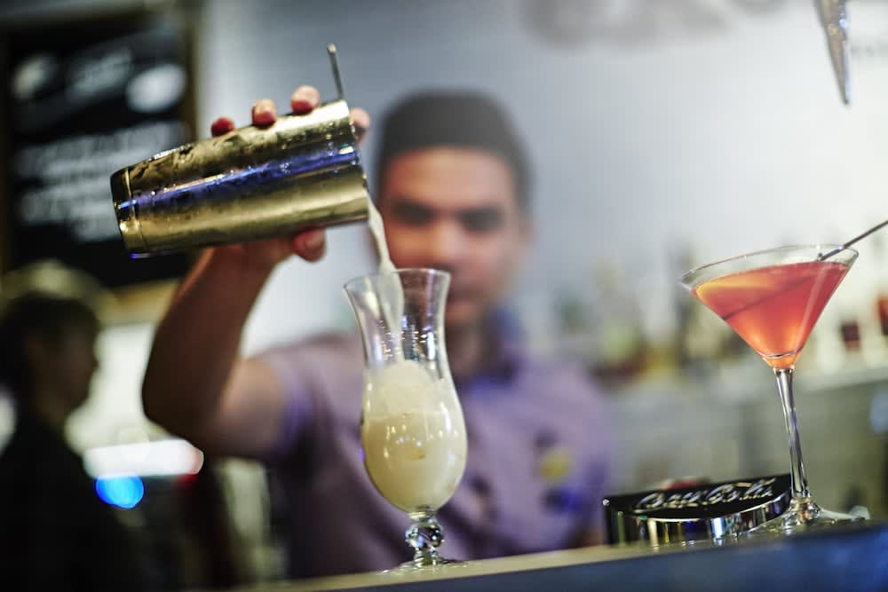 Bar (på overnatningsstedet)