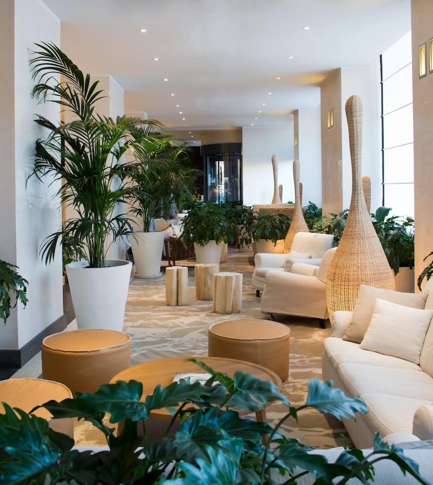 Lounge i lobbyen