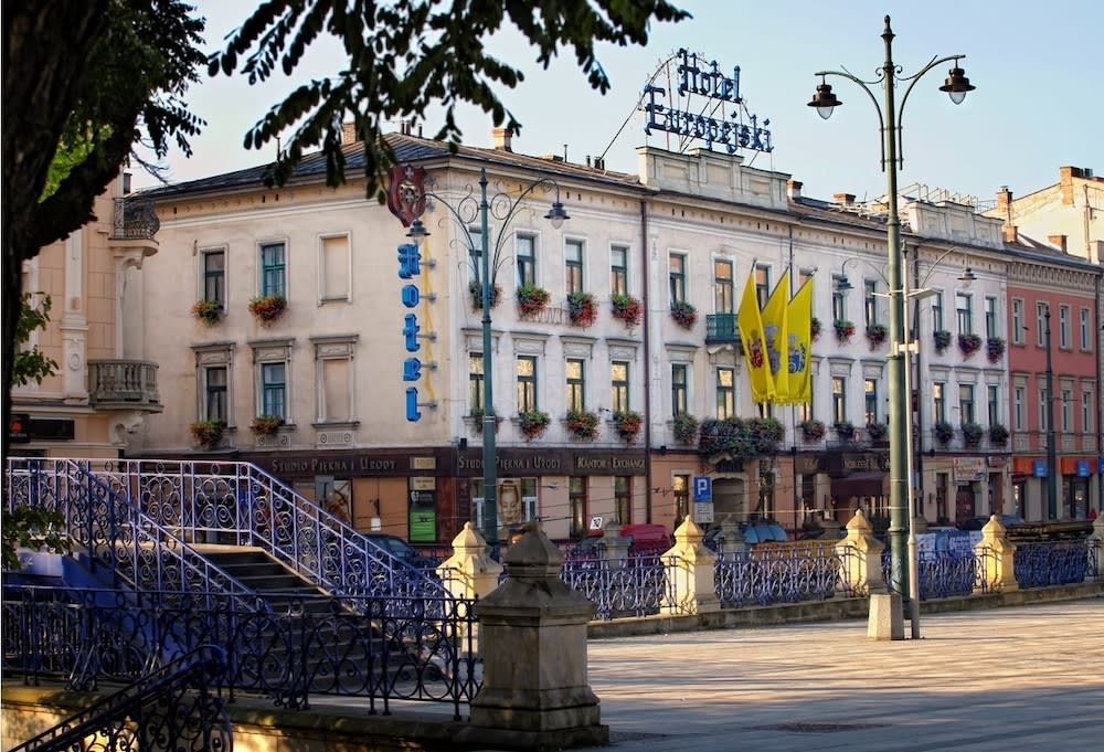 Overnatningsstedets facade