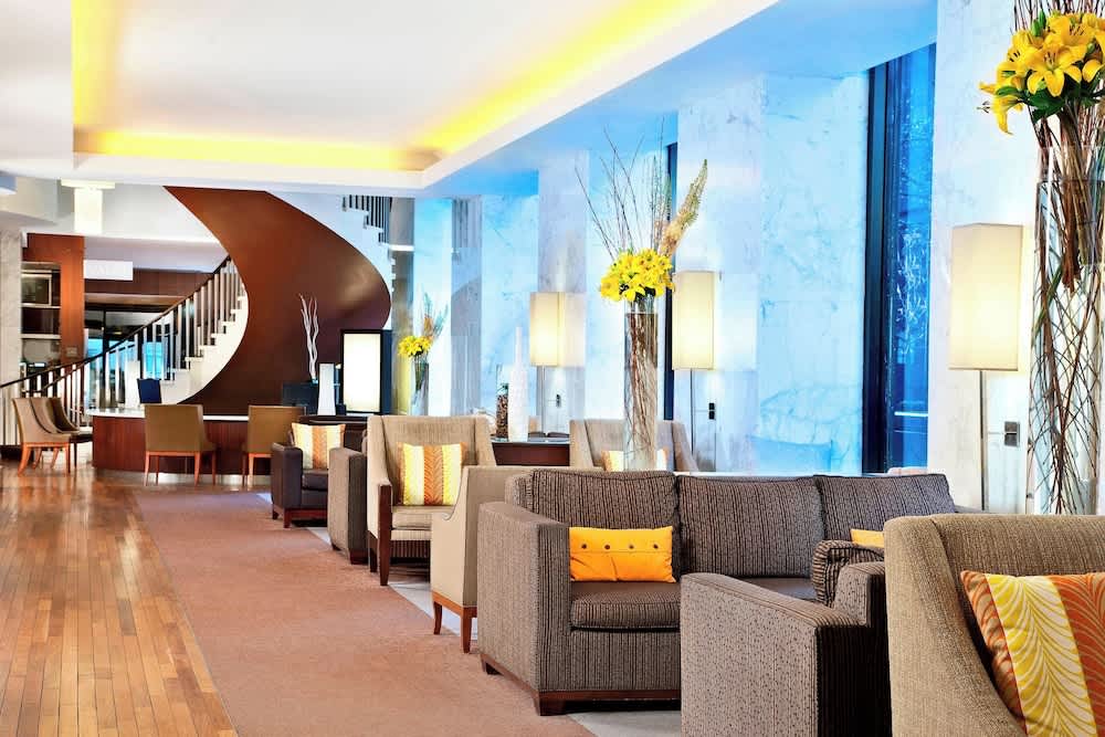 Lounge i lobbyen