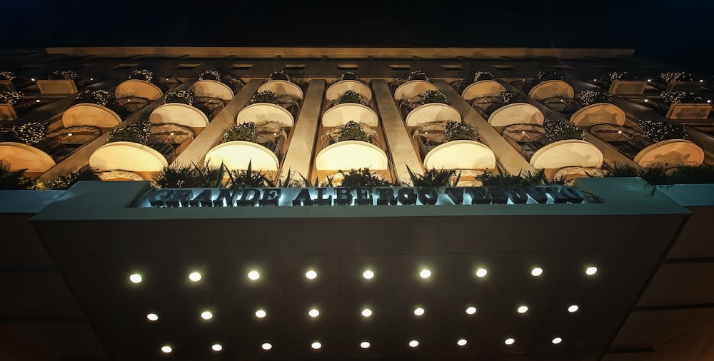 Overnatningsstedets facade