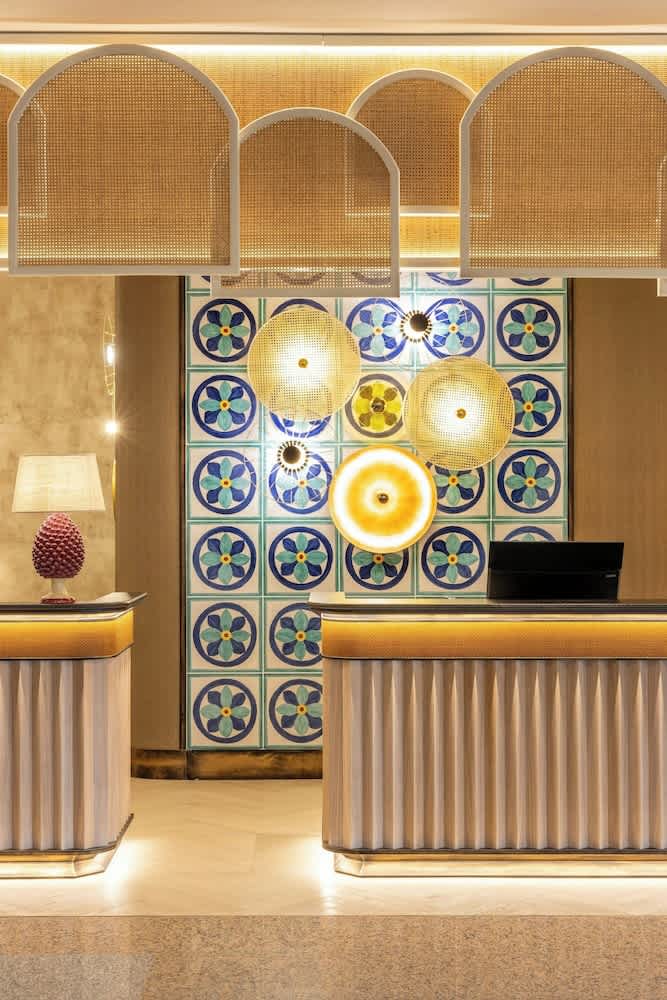 Lounge i lobbyen