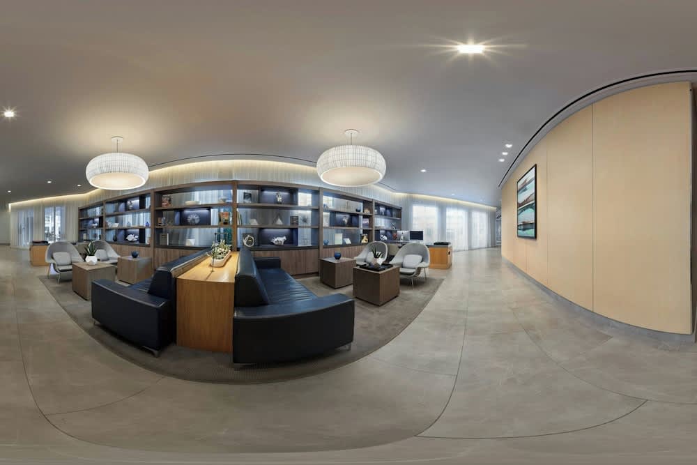 Lounge i lobbyen