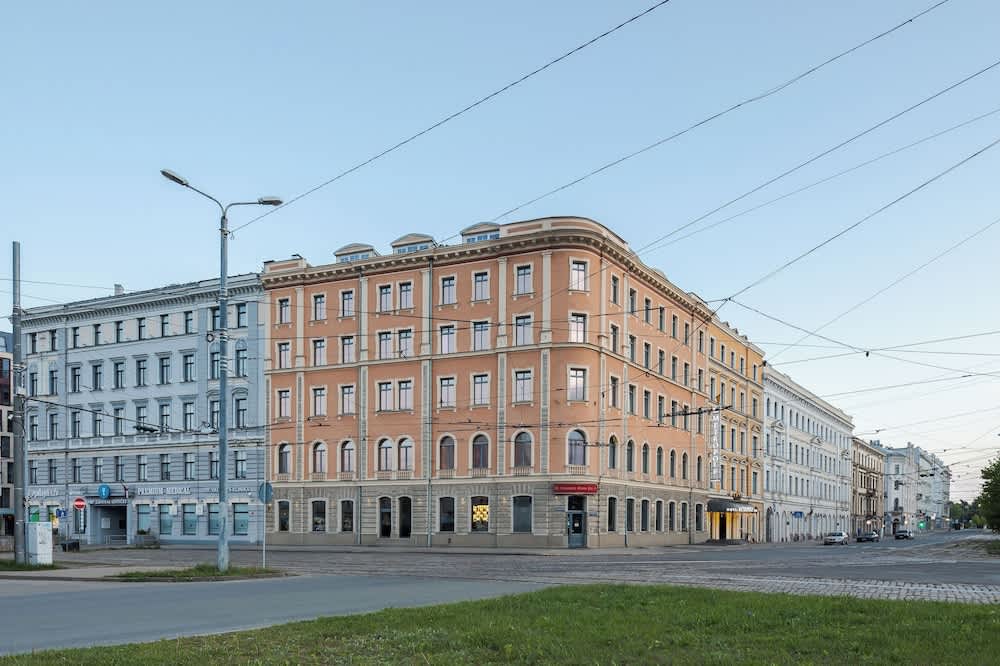 Overnatningsstedets facade