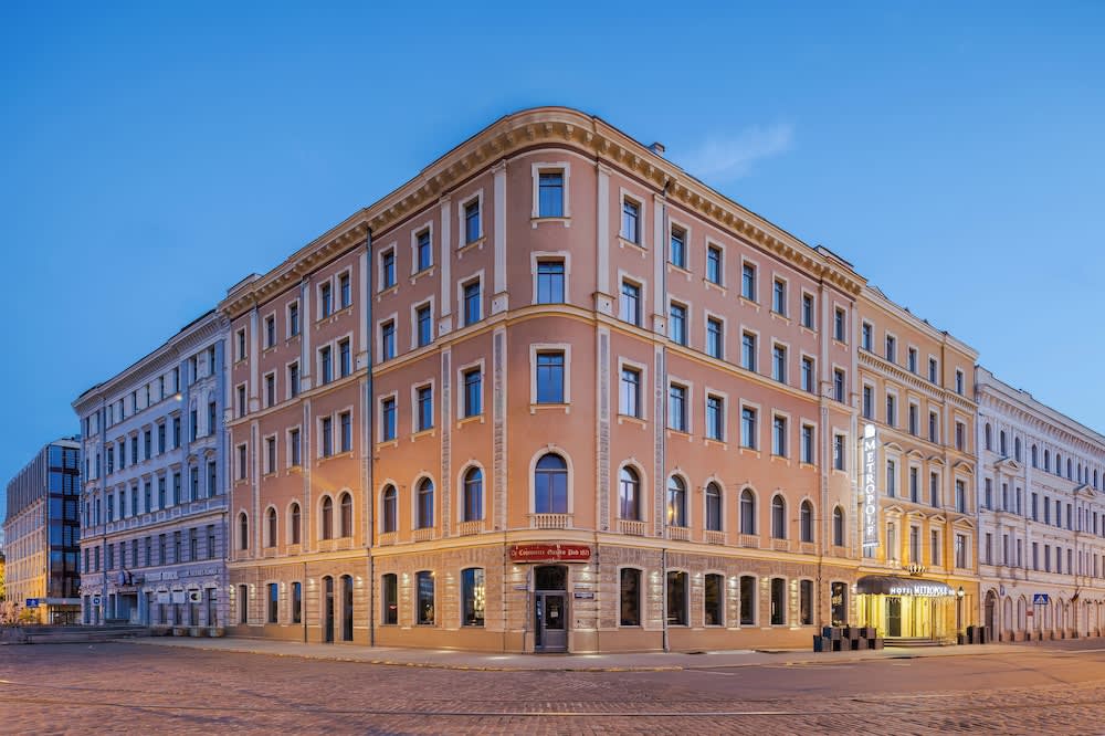 Overnatningsstedets facade
