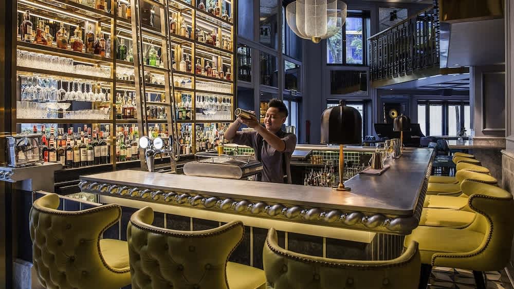 Bar (på overnatningsstedet)