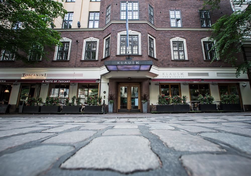 Overnatningsstedets facade