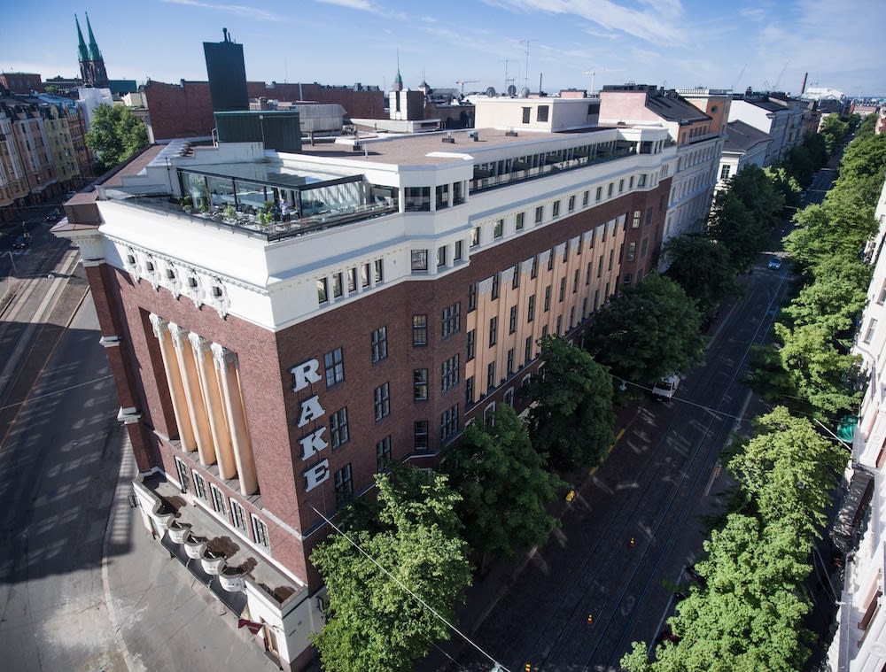 Overnatningsstedets facade