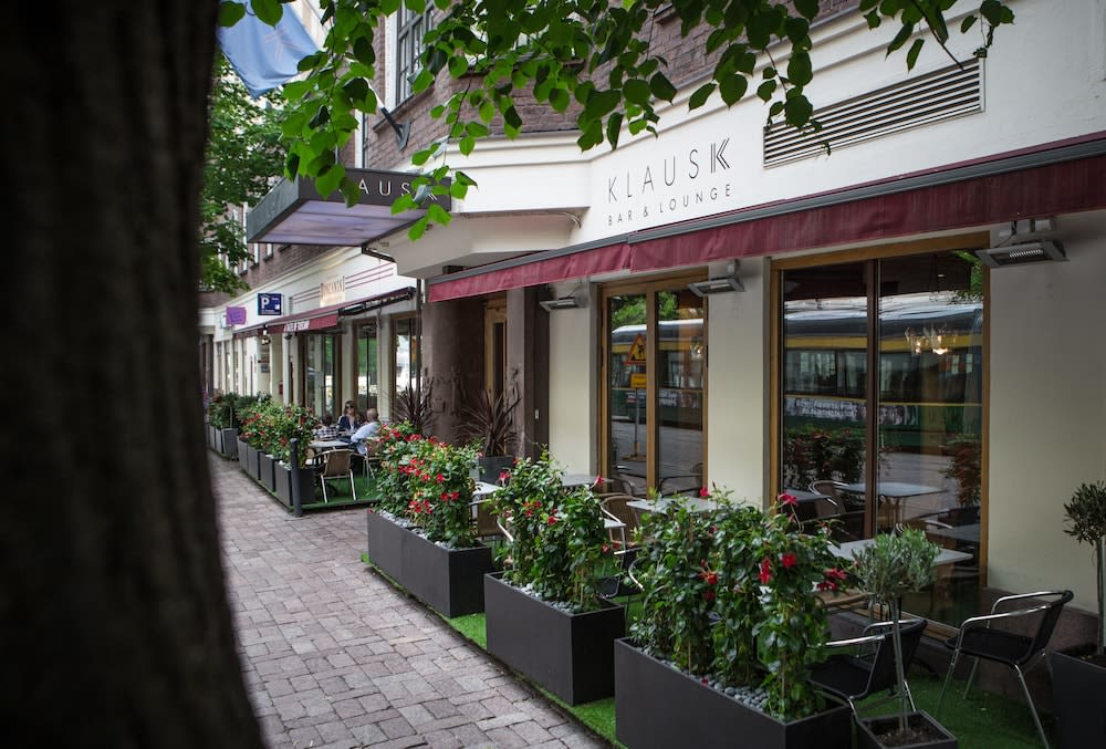Overnatningsstedets facade