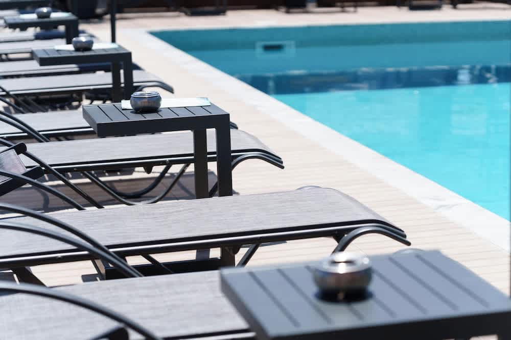 Pool på taget