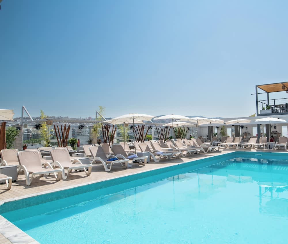 Pool på taget