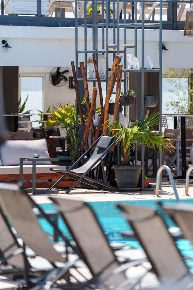 Pool på taget