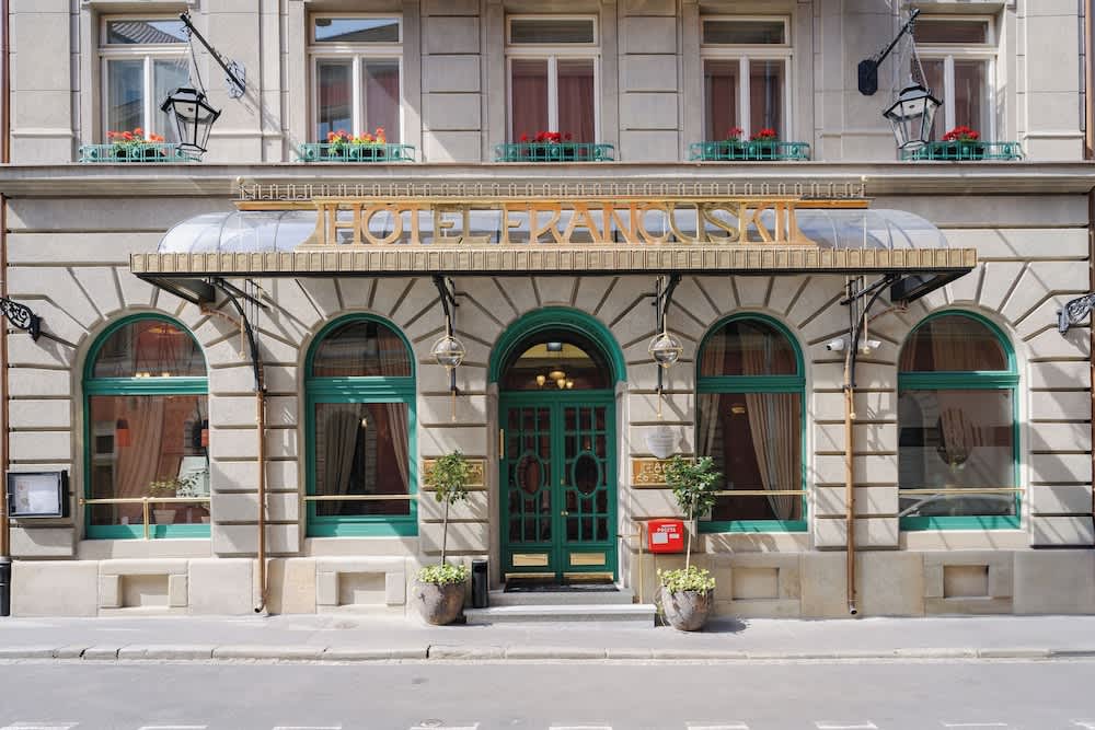 Overnatningsstedets facade
