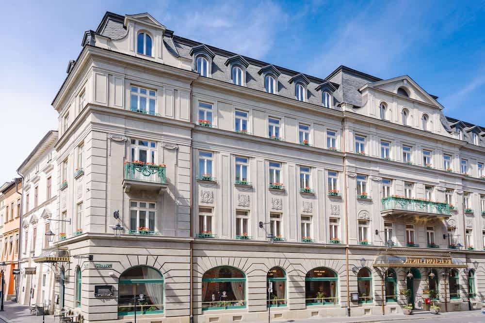 Overnatningsstedets facade