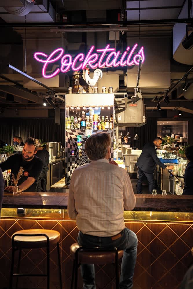 Bar (på overnatningsstedet)