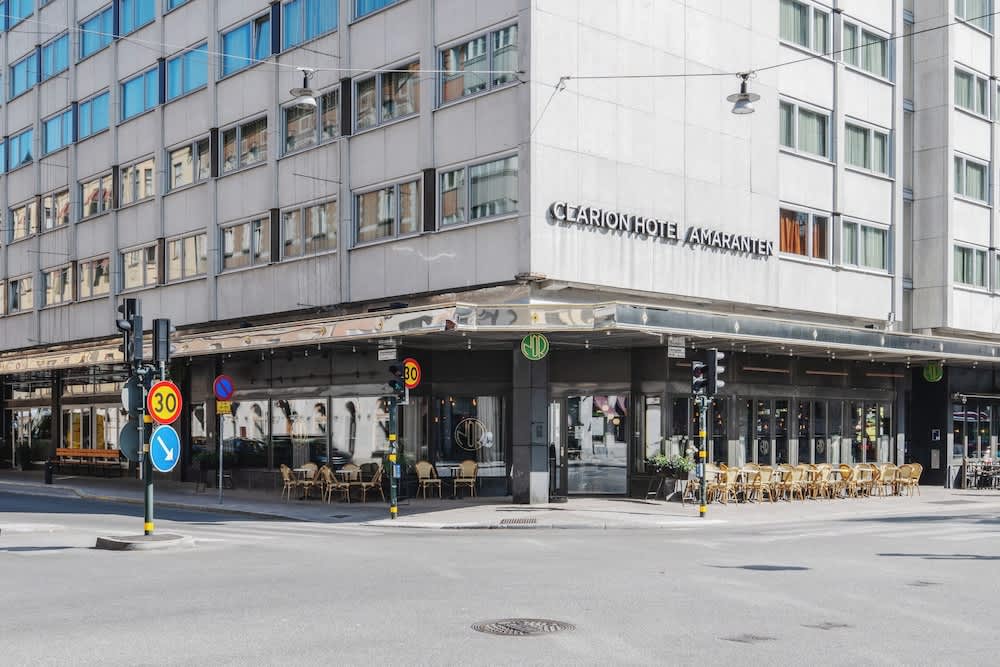 Overnatningsstedets facade