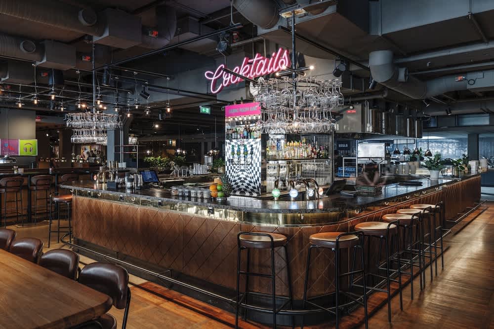 Bar (på overnatningsstedet)