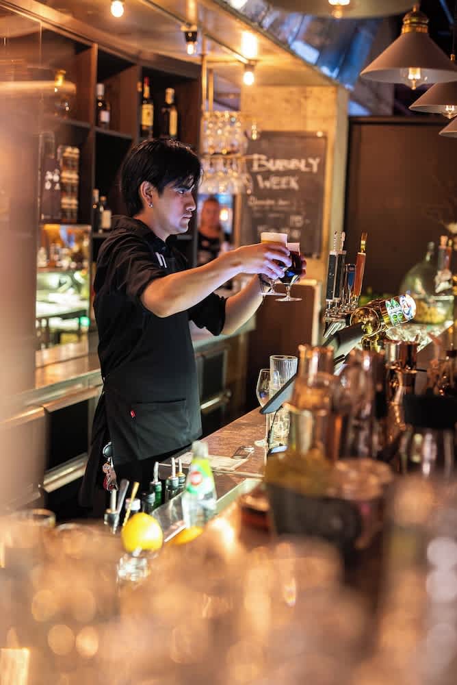 Bar (på overnatningsstedet)