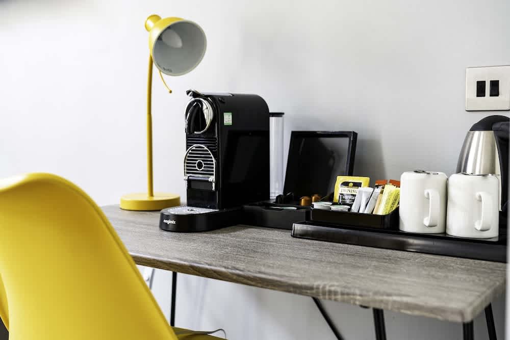 Kaffe og/eller kaffemaskine
