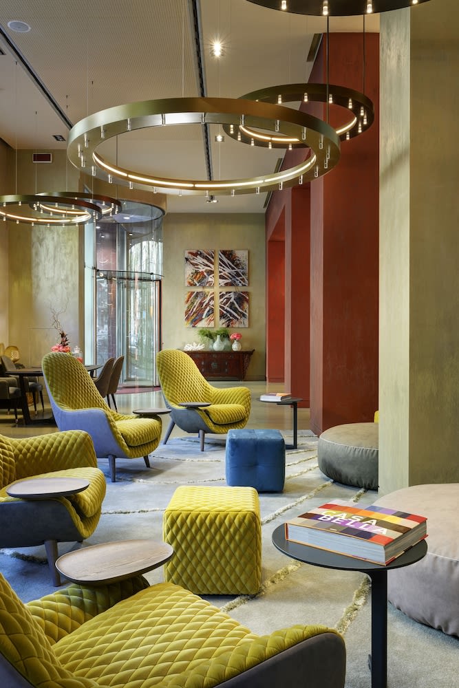 Lounge i lobbyen