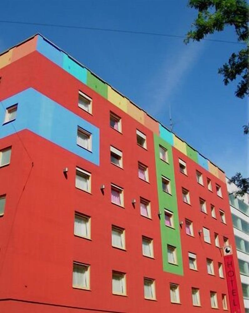 Overnatningsstedets facade
