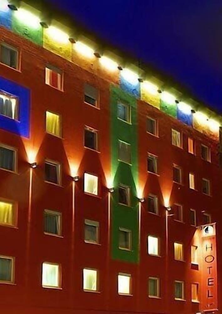 Overnatningsstedets facade