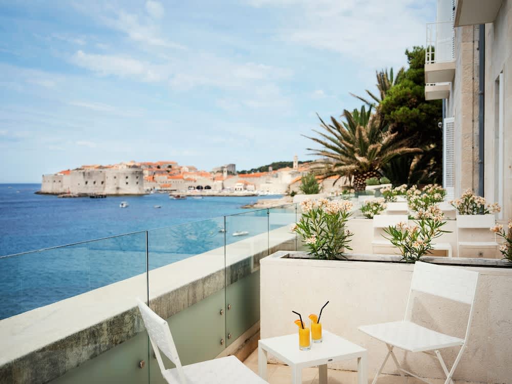 Udsigt fra balkon