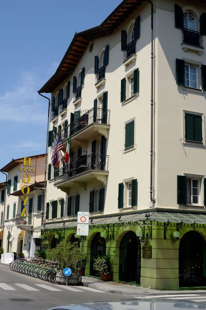 Overnatningsstedets facade