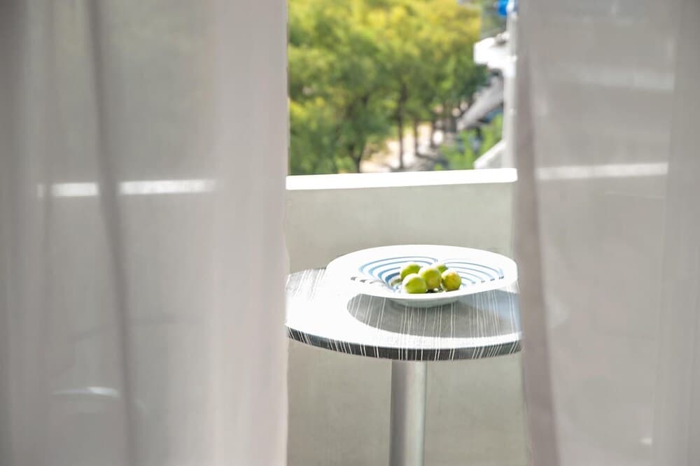 Udsigt fra balkon