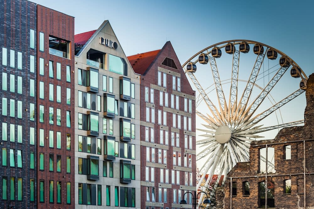 Overnatningsstedets facade
