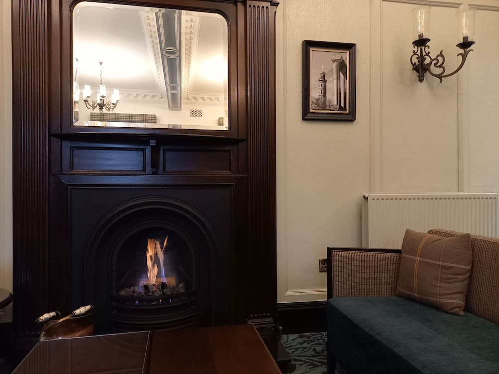 Siddeområde i lobbyen
