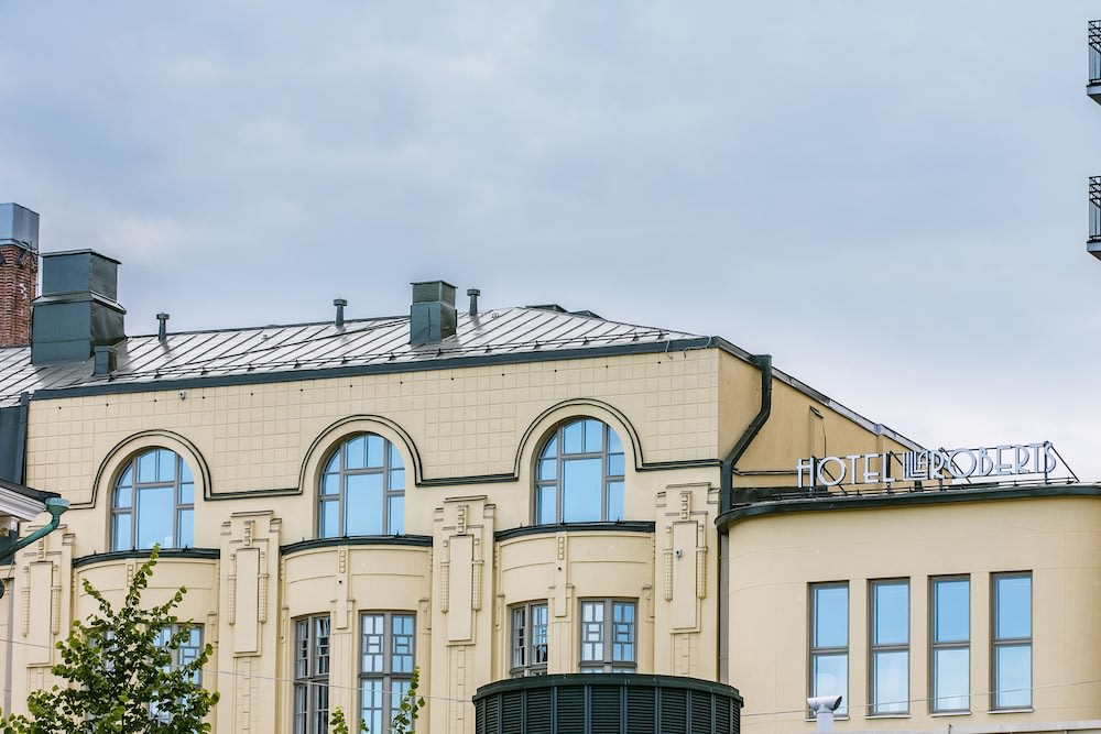 Overnatningsstedets facade