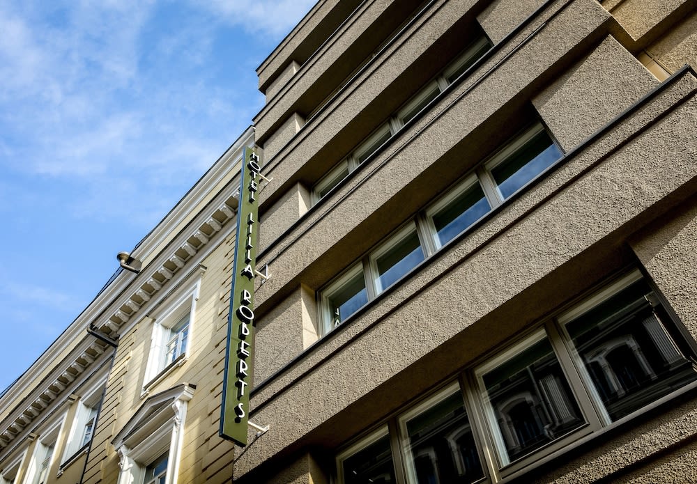 Overnatningsstedets facade