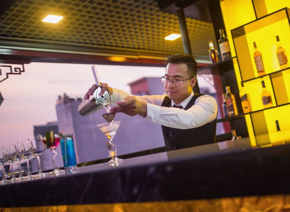Bar (på overnatningsstedet)
