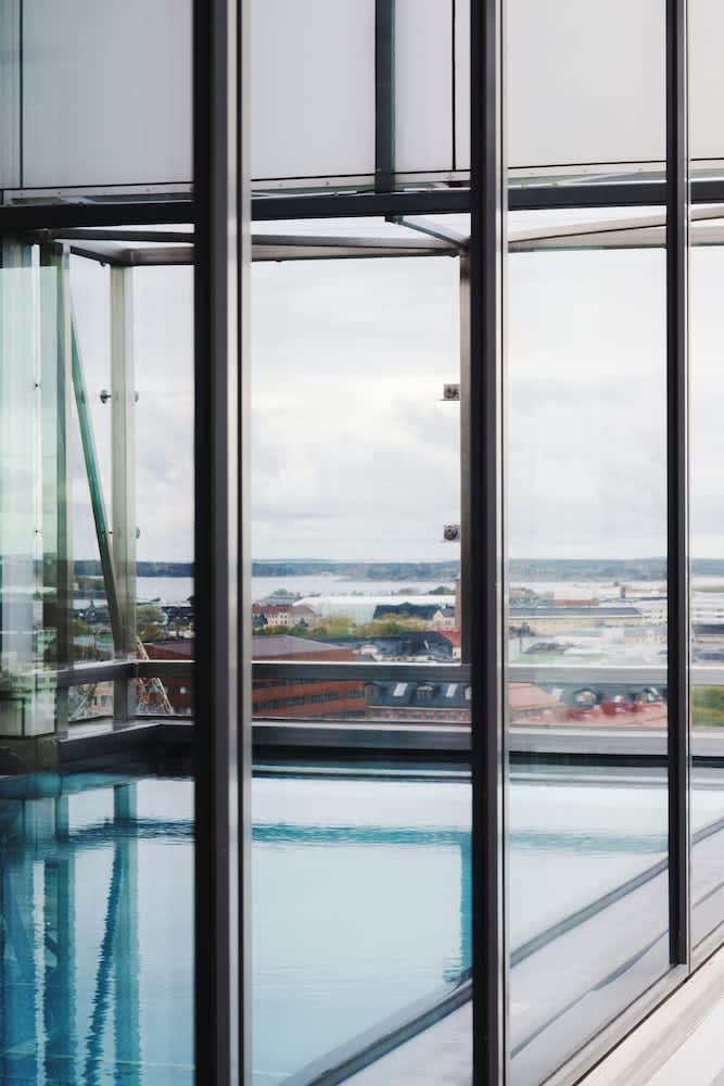 Pool på taget