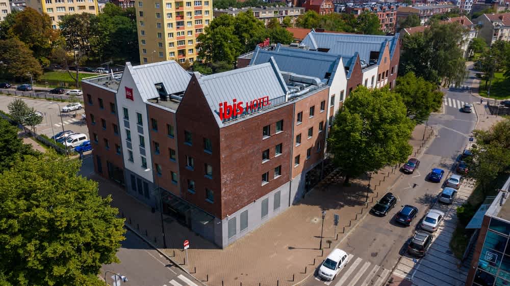 Overnatningsstedets facade