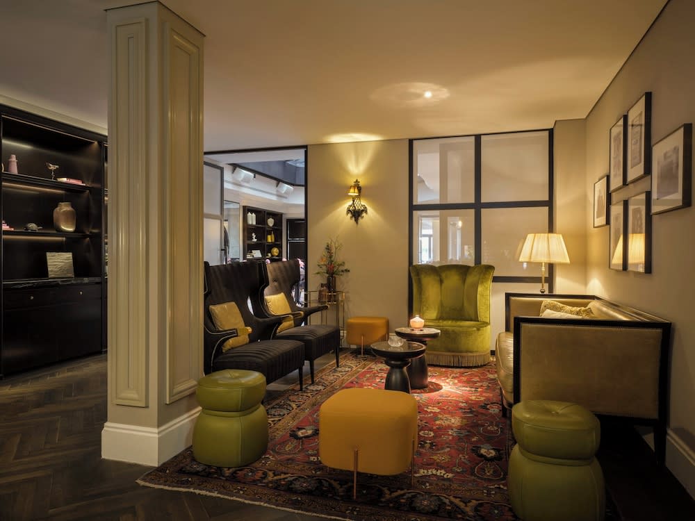 Lounge i lobbyen