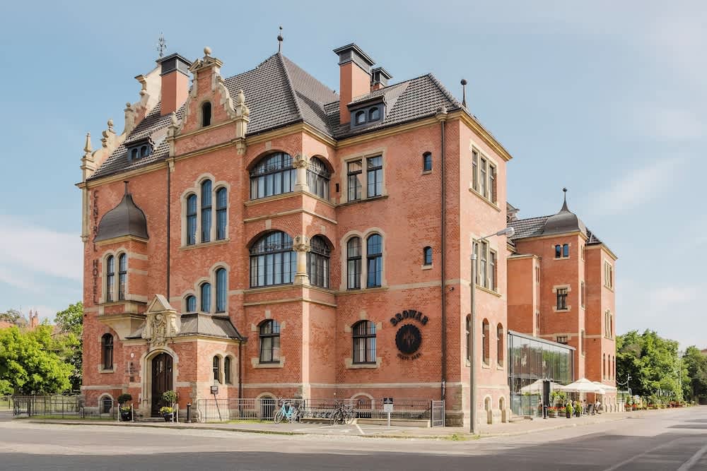 Overnatningsstedets facade