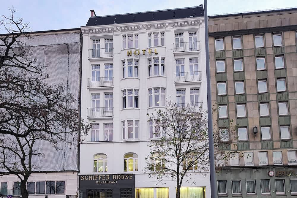 Overnatningsstedets facade