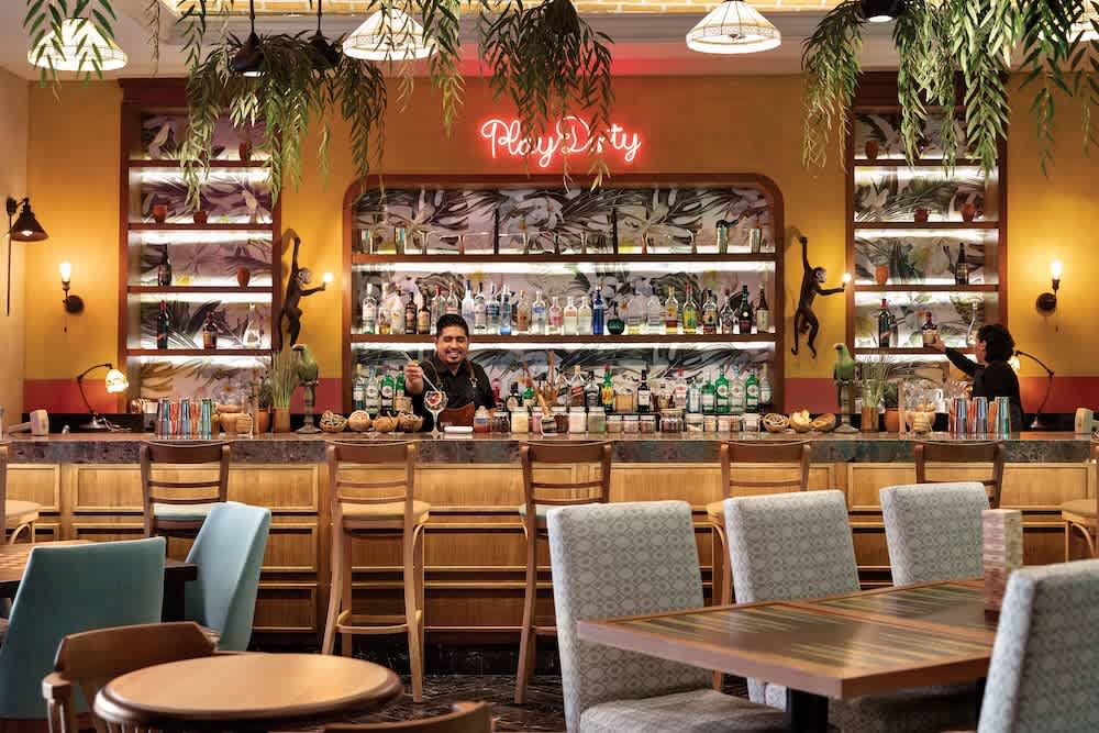 Bar (på overnatningsstedet)