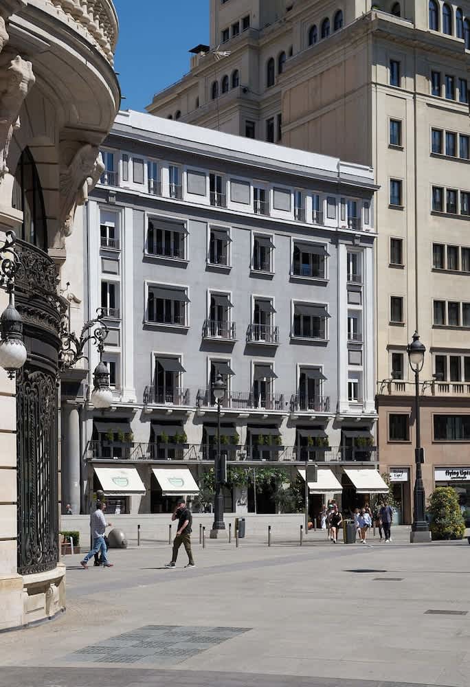 Overnatningsstedets facade