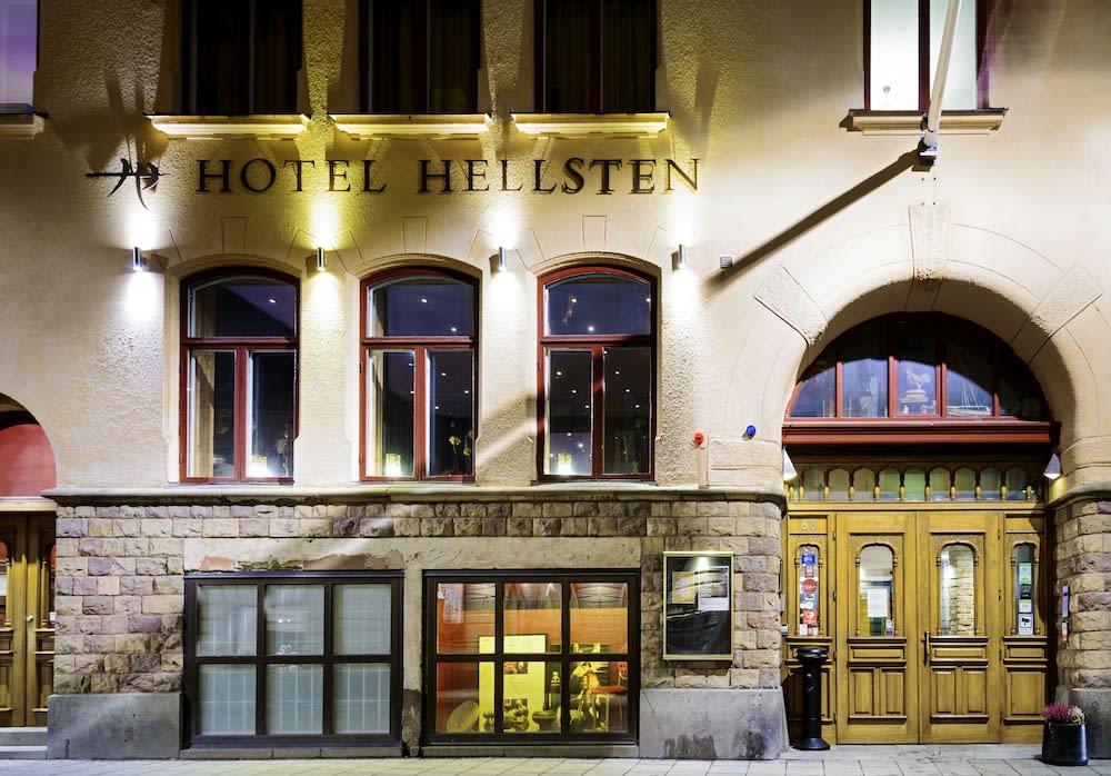 Overnatningsstedets facade