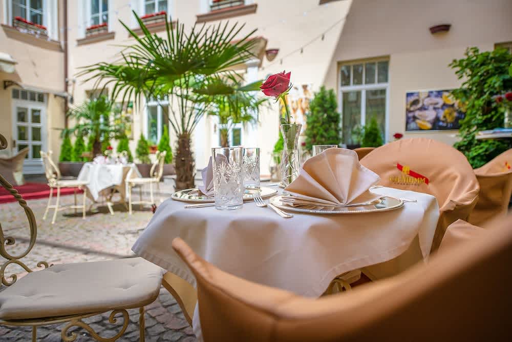 Terrasse/gårdhave