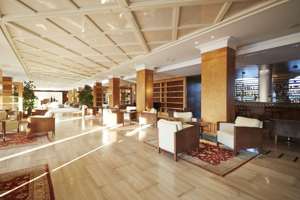 Siddeområde i lobbyen