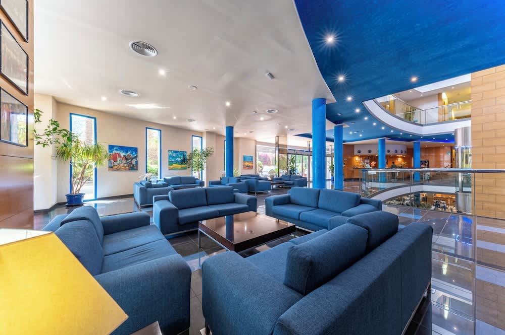 Lounge i lobbyen