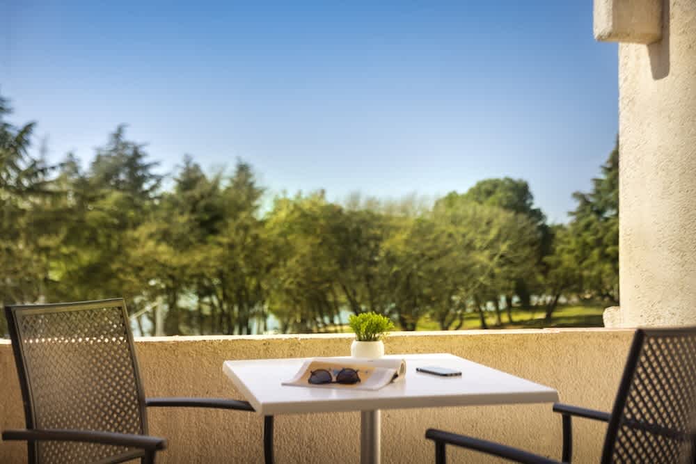 Udsigt fra balkon