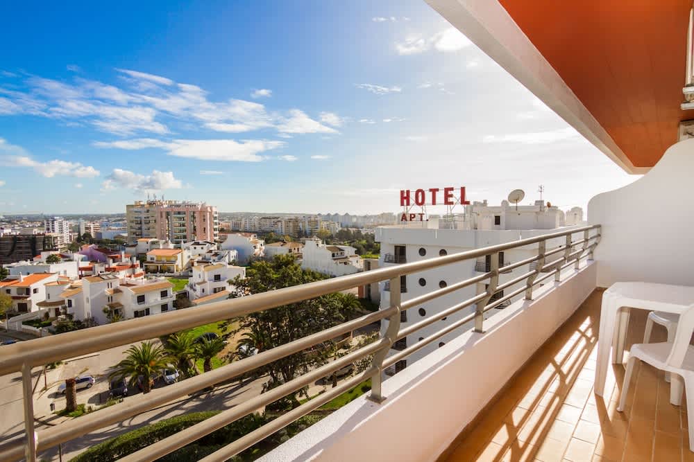 Udsigt fra balkon