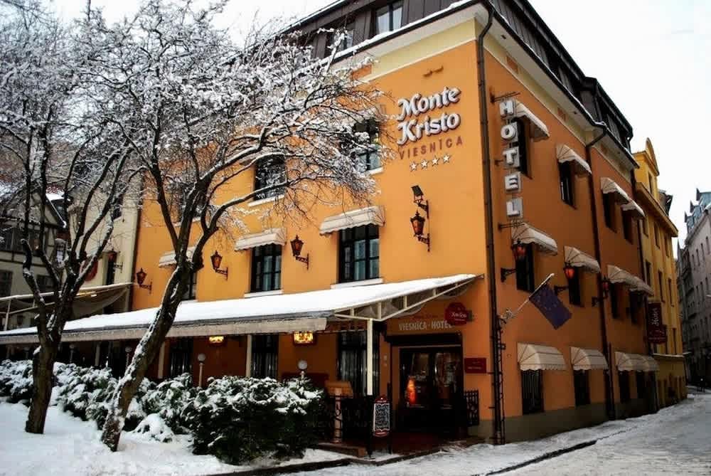 Overnatningsstedets facade
